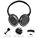 233621 H501 Active Noise Cancelling Over-Ear Headphones with Inline Microphone and Carrying Case, 50 Hour Battery Time (Wired/Space Grey)