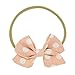 M-FIT Baby Headbands Bows Newest-4pc (pink+blue+coffee+floral)