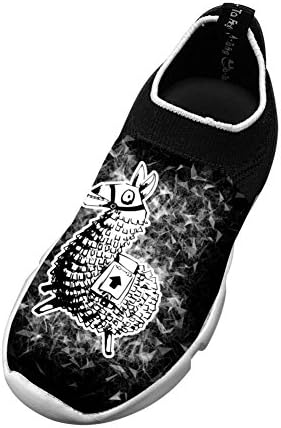 AolaZW Fly knit Leisure Shoes For-tnite Llama Ultra Lightweight For Boy Girl 4 B(M) US Big kid