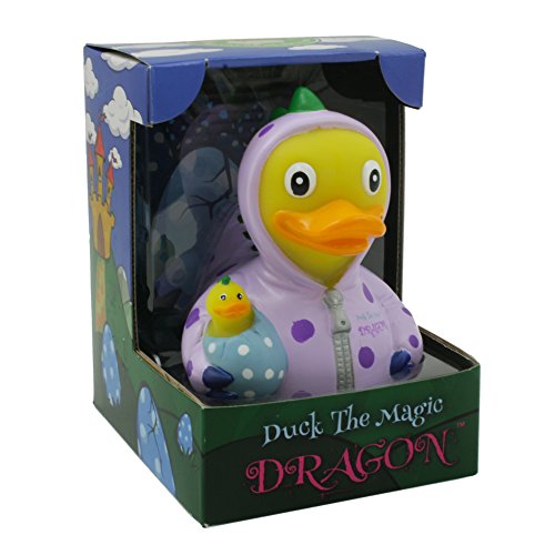 CelebriDucks Duck the Magic Dragon RUBBER DUCK