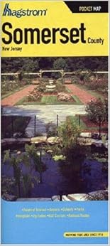 Hagstrom Somerset County, Nj Pocket Street Map