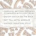 Darice White Metal Marquee Letter – A - 9.87” Tall, White Finish