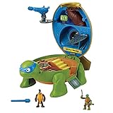 Teenage Mutant Ninja Micro Leonardo's Dojo Pet Turtle To Playset