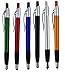 Stylus Pens for Touch Screens & Tablets: Lightweight Click Capacitive Ballpoint Pen for Tablet Touchscreens - Compatible with any Device Screen Including iPhone, iPad, Samsung Galaxy & More - 6 Pack