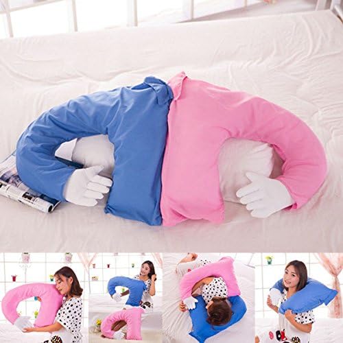3nh Creative Washable Cotton Boyfriend Arm Throw Pillow Bed Sofa Office Cushion