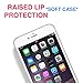 CasesByLorraine Compatible with iPhone 8 Plus/iPhone 7 Plus Case, Christmas Snowflakes XMAS Holiday Clear Transparent Flexible TPU Soft Gel Protective Cover for iPhone 7/8 Plus 5.5