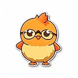 Yoonek Graphics Chicken Vinyl Decal Sticker for