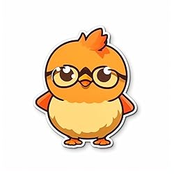 Yoonek Graphics Chicken Vinyl Decal Sticker for