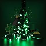 LEORX Shamrock String Lights for St Patrick's Day - 11.5 Ft, 35 Lights