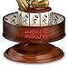 The Bradford Exchange Disney Mickey Mouse Animation Magic Motion Lamp, 20-inch Tall, Praxinoscope Base, Illuminated Shade