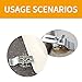 Undermount Sink Clips, Epoxy Sink Clip Kits, Heavy-duty Undermount Kitchen Sink and Bathroom Sinks Brackets 10 Pack