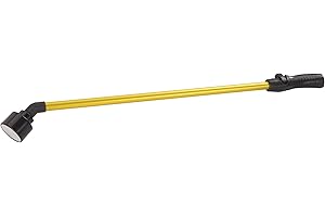 Dramm 14803 One Touch Rain Wand with Valve, 30-Inch, Yellow