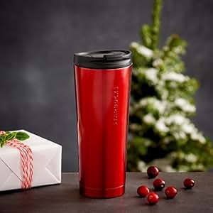 starbucks red glass tumbler