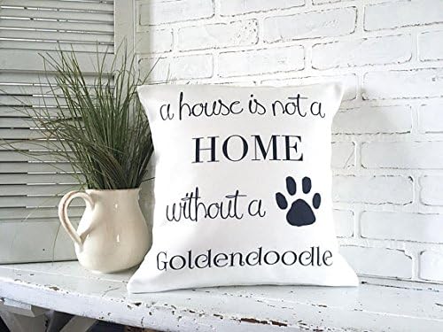 GOLDENDOODLE THROW PILLOW,New Puppy Pillow,Goldendoodle Decorating,Goldendoodle Love,Goldendoodle Gift