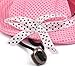 Small Pet Dog ppy Cat Kitten Princess Mesh Strap Hat Cap Sunbonnet-Pink