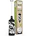 Handheld Electric Milk Frother Wand - Coffee Foamer - Battery Operated Milk Frothers with Stainless Steel Whisk - For Coffee, Matcha Lattes and Espresso