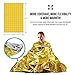 TEBRION Emergency 2-Adult Mylar Thermal Tent and 2 x Extra Large 63