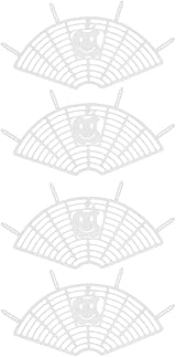 Keenso 4Pcs Kids Bike Rear Seat Foot Guard Plastic Protective Net Set view 7