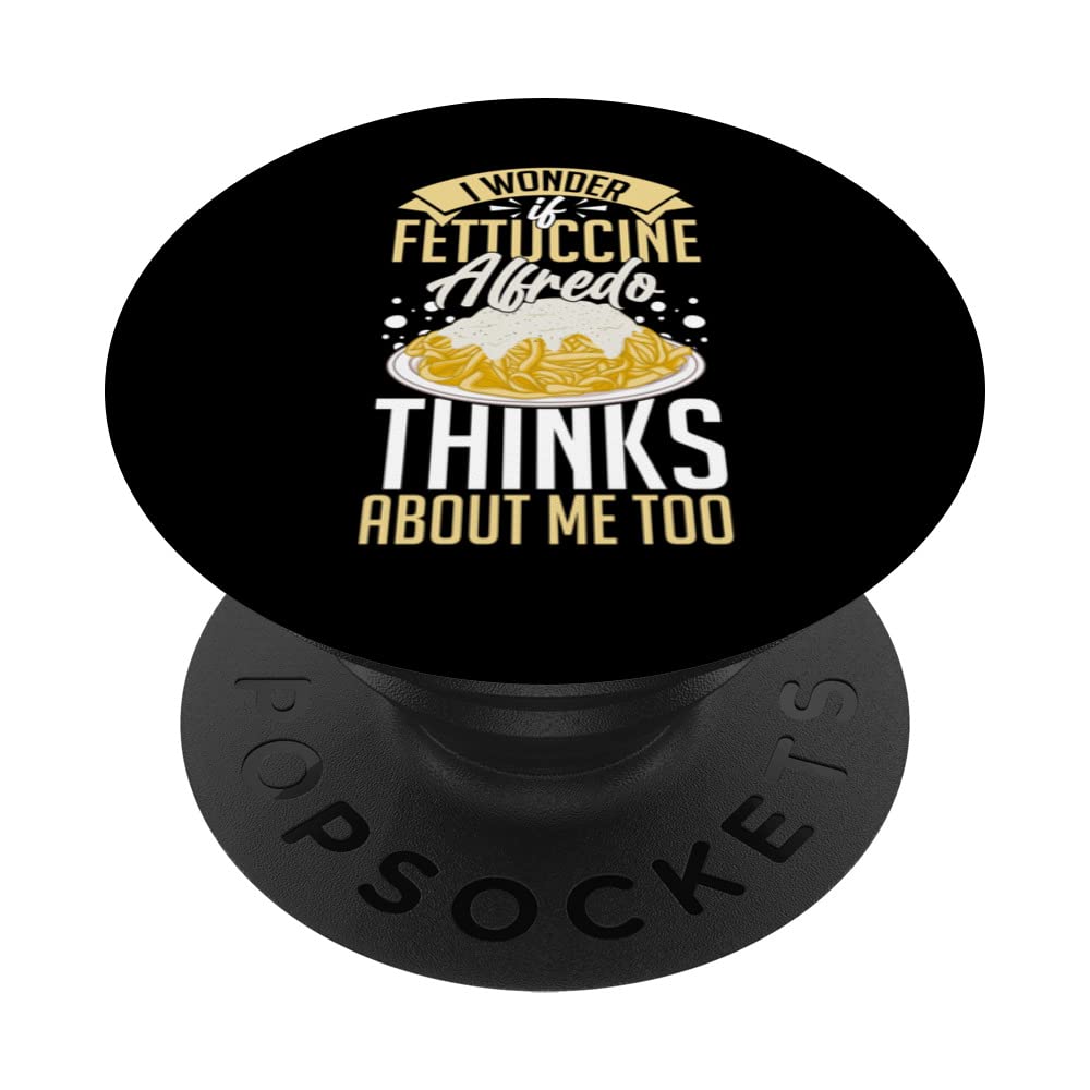 Fettuccine Alfredo Chicken Sauce Recipes Vegan Pasta PopSockets Swappable PopGrip