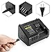Powilling Fast Charger For Black and Decker 20V Lithium Battery and Porter Cable 20V Max Lithium-Ion Battery BLACK+DECKER BDCAC202B PORTER-CABLE PCC692L LB20 LBX20 LBXR20 LST220 PCC675L PCC680L