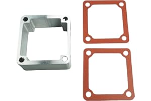 APSOT Engine Air Intake Connection Spacer Fit for 1994-2009 Dodge Ram Cummins 12v ISB QSB 5.9L 2500 3500 Truck L6 5.9L, Replace 5266557 3969987 4762012AB 5086720AC 05086720AC Turbo Diesel