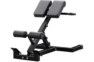 Heavy-Duty Adjustable Roman Chair Versatile Back Hyperextension Extension Roman Bench Abs Exerciser Leg Strength Trainer For 