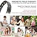 Magnetic Bracelet Therapy Pain Relief : (Bonus EMF Protection Tourmaline Pendat) for Arthritis and Carpal Tunnel with 18 High Powered Magnets and Link Removal Tool