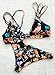 Cupshe Fashion Women Floral Printing Strappy Bikini Set (L), Multicolor