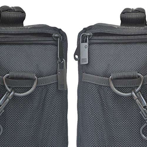 Zipper Pull Tab Replacement Luggage Zipper Pull Extension Backpack Zipper Extender Metal Zipper Tag Handle Mender Fixer Repair for Suitcase, Bag