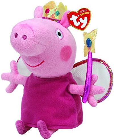 Official Ty Beanie Babies Peppa Pig: Princess Peppa