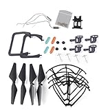YouCute Spare Part Kit for U45 Raven U45W Blue Jay U42 U42W U42WH CW4 Blue Jay Raven Rc Quadcopter Drone Blade Gear Lading Gear Motor Frame Gear(Blcak Large)