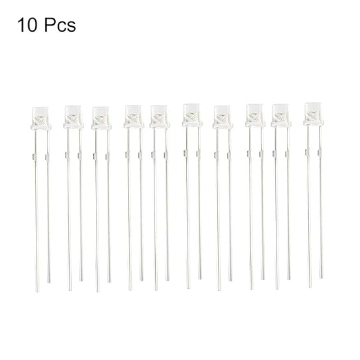 uxcell 50pcs Photosensitive Diode Photodiodes Light Sensitive Sensors
