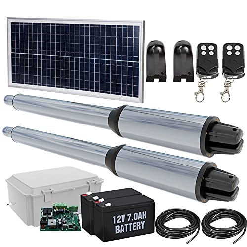 Automatic Solar Gate Openers with Complete Kit Heavy Duty 24V AC/DC