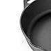 Pre-Seasoned Cast Iron Skillet 12.5 inch with (FREE) 8 inch Pan - Ultimate Heavy Duty Professional Restaurant Chef Quality Pre Seasoned Pan Cookware Set - Great For Frying, Saute, Cooking Pizza & More