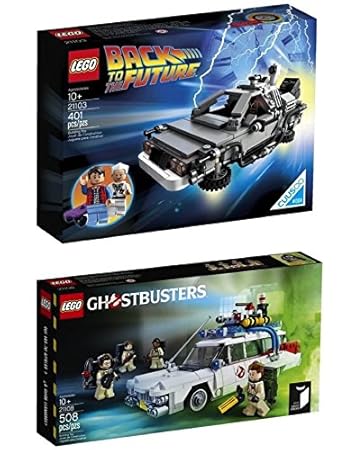 LEGO 21103 21108 Schraubenschlüssel Bundle zurück in die Zukunft Delorean Ghostbusters ecto-1