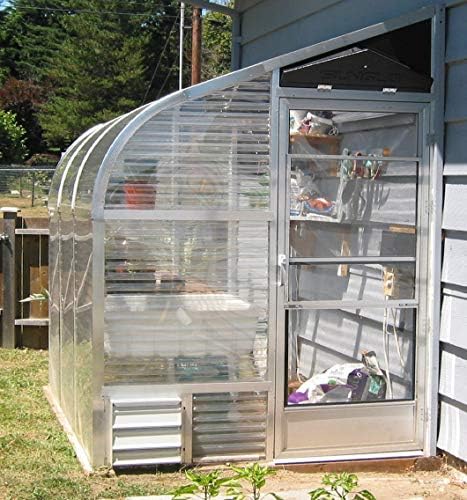 Sunglo 1500B 5'x7.5' Lean-to Greenhouse