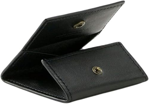 Amazon ボックスコインケース 本革 小銭入れ 大容量 薄型 メンズ レディース レザー 革 ブラック 小銭入れ