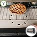 Evelots Stove-Toaster Oven Rack Liners-Washable-Fiberglass-400 Degrees-Set/2