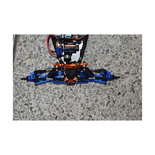 Hrsptudorc Achs Schenkel Vorne Aus Metall für LOSI 1/18 -T 2.0 2WD Stadion LKW RC Auto Verbessert Teile, 4 – Bild 4