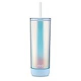 Ello Monterey 24oz Plastic Tumbler with Straw and