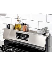 StoveShelf Magnetic Shelf for Kitchen Stove - Kitchen Storage Solution with Zero Installation