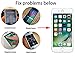 for iPhone 7 Screen Replacement White 4.7 inch, 3D Touch LCD Display & Touch Screen Digitizer Frame Assembly Set with Repair Tool Kit + Free Screen Protector