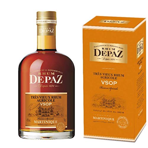 Distillerie Depaz - Exclusive Reserve VSOP 7 Jahre - In Rum Geschenkbox 1 * 70cl