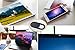 Webcam Cover Slide,Laptop Camera Cover 0.027in Ultra Slim Webcam Cover fits Echo Spot Laptop Desktop PC MacBook Pro iMac Mac Mini Computer with 2pc Cleaning Cloths,Strong Adhensive (6 Packs)