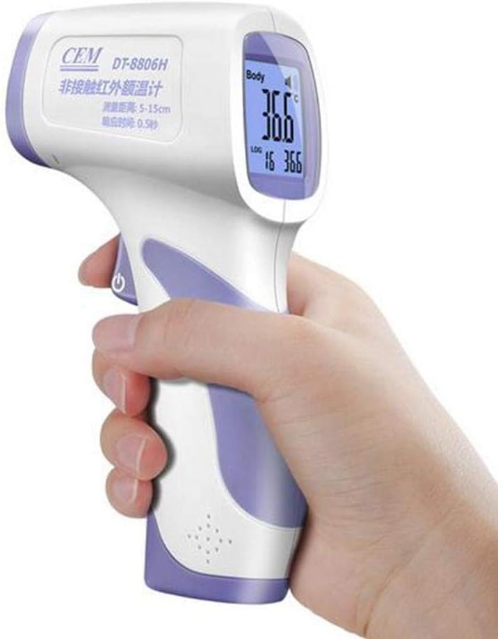 (Via D H L) Non-Contact Forehead Thermometer Infrared, Body/Object Temperature Suitable for Baby, Infant,Kids and Adults