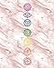 Rose Marble Yoga Chakra Bullet Journal: 160 Dot Grid Pages, 8 x 10 Blank Bullet Journal Notebook wit by