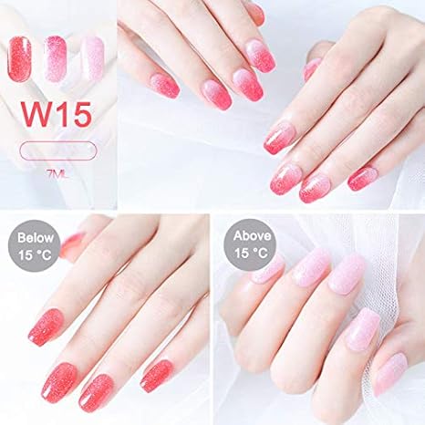 Amazon Co Jp Symboat 油性変化 マニキュア 無毒 速乾性 サーマル ネイルアート ネイル ポリッシュ 初心者 人気 長持ち ホーム キッチン