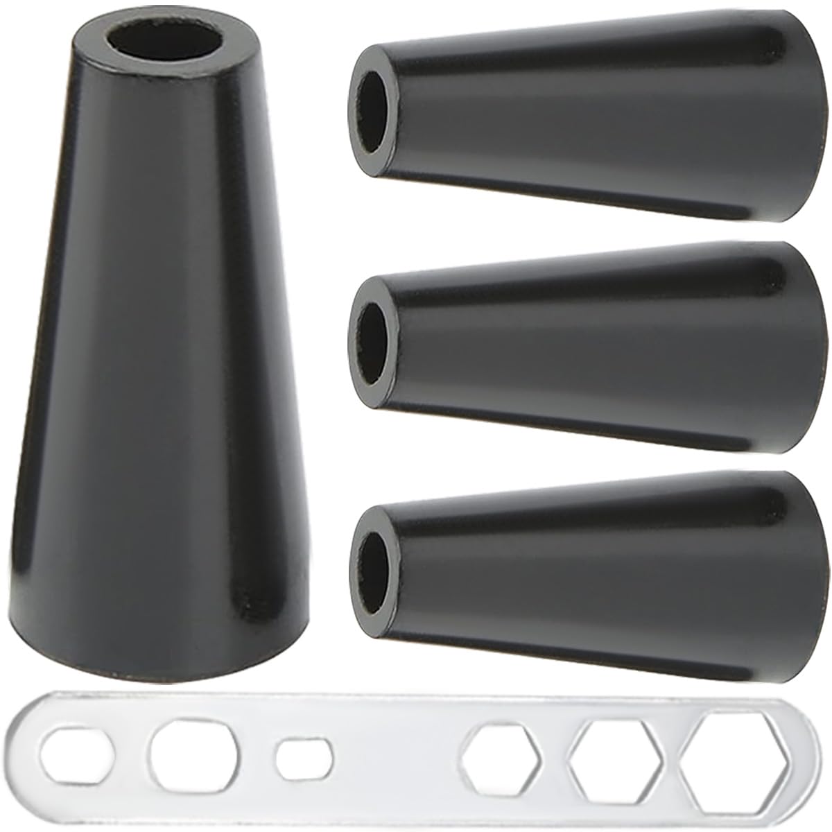 EATBALE 14AK 15AK Gasless Nozzle Welding Torch Consumables for Lincoln for Forney for Chicago Electric and More, Self Protection Welding Parts 100L MIG Welder Accessories 4Pcs