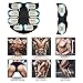 SPORTMAO Abs Stimulator Ultimate Abs Stimulator Ab Stimulator Abs Stimulator Men Toning Belt EMS ABS Toner Fitness Equipment Abdomen/Arm/Leg Training Slimming Body Pad Abdominal (Yellow Edge)