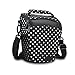 USA Gear DSLR Camera Case for Men and Women with Top Loading Accessibility, Adjustable Shoulder, Small Camera Sling Bag, Padded Handle - Camera Holster Bag for Nikon, Canon, Panasonic (Polka Dot)